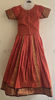 Picture of Rust Orange kanchi style lehanga blouse for 8-9Y