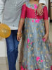 Picture of Floral embroidered long Frock 5-6Y
