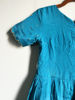 Picture of Teal blue long frock 9-12 yrs