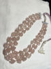 Picture of Natural rose quartz necklace