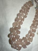 Picture of Natural rose quartz necklace