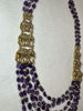 Picture of Natural Amethyst unique Necklace