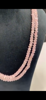Picture of Natural Rose quartz pumpkin necklace
