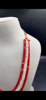 Picture of Natural pearl and thaiwan corals Necklace