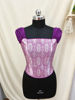 Picture of 🟣 purple new corset with dhoti style skirt