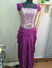 Picture of 🟣 purple new corset with dhoti style skirt