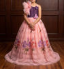 Picture of organza long frock 4-5y