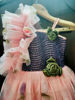 Picture of organza long frock 4-5y
