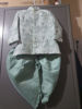 Picture of Heavy embroidered coat set with 2 pants 6-12M