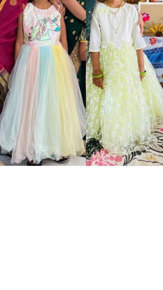 Picture of Beautiful long frock combo 4-5y