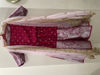 Picture of organza tissue lehenga