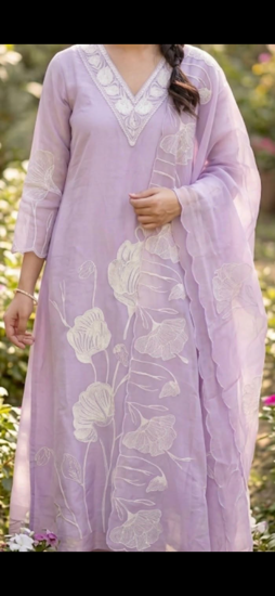 Picture of Never worn lavender kurta dupatta set