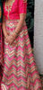 Picture of chipwork Lehanga with zigzag pattern 8-10y