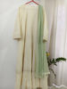 Picture of 2 peice long Hakoba dress with duppata