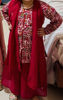 Picture of Girl Majenta chikankari saharara suit 5-6Y.