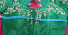 Picture of Dual tone Green Chinnon saree