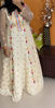 Picture of Cream Floral Embroidered Lehenga Choli with overcoat-Party Wear
