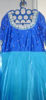 Picture of Long frock with maggam work in yoke part
