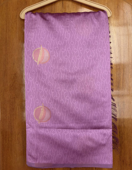 Picture of Lavender kanchi soft silk pattu saree