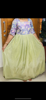Picture of Pista green shimmer long frock