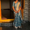 Picture of Banaras weaving saree with designer blouse