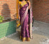 Picture of Semi soft pattu saree without blouse