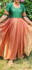 Picture of Women Long frock with scalup
