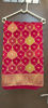 Picture of Rani Pink Banarasi Organza Saree with All-Over Zari Jaal & Intricate Border