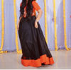 Picture of Red and black gown