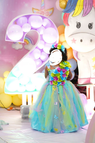 Picture of li & li floral frock 2y