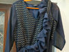 Picture of Anarkali Dress with attached ruffle drape and belt