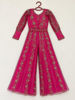 Picture of Designer maggam work jumpsuit 8-9y