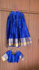 Picture of Royal Blue Lehenga Set / Half Saree
