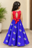 Picture of Red and Violet/ Purple Lehanga 4-5y