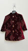 Picture of Maroon velvet and White Kurta set 2-3y