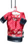 Picture of Vibrant Red floral bird print soft silk saree